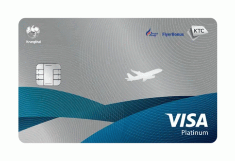 บัตรเครดิต KTC - BANGKOK AIRWAYS VISA PLATINUM-บัตรกรุงไทย (KTC)