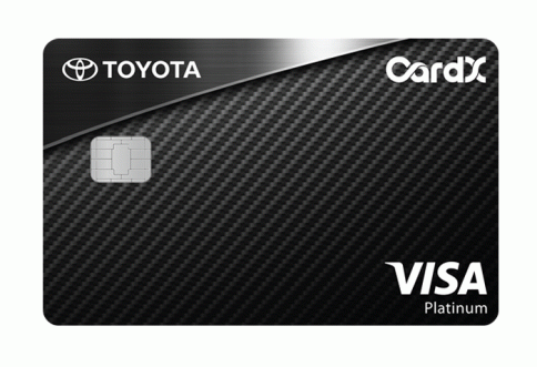 บัตรเครดิตคาร์ด เอ็กซ์ โตโยต้า แพลทินัม (CardX TOYOTA PLATINUM Credit Card)-บริษัท คาร์ด เอกซ์ จำกัด