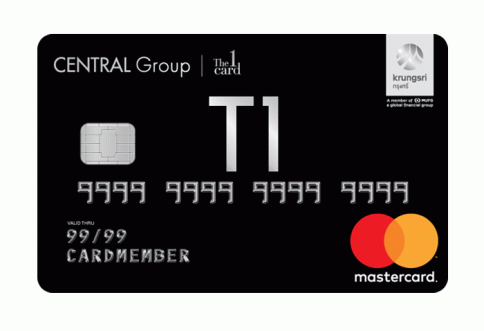 บัตรเครดิต เซ็นทรัล เดอะวัน แบล็ค (Central The 1 Black Credit Card)-เซ็นทรัล เดอะวัน  (Central The 1)