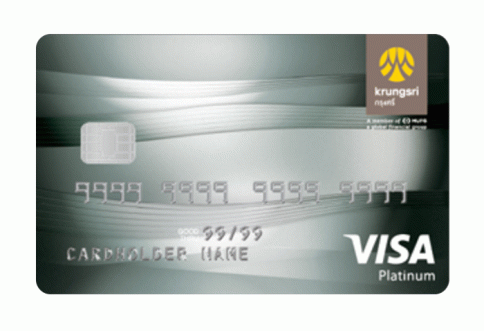 บัตรเครดิต กรุงศรี แพลทินัม (Krungsri Platinum Credit Card)-บัตรกรุงศรีอยุธยา (Krungsri)