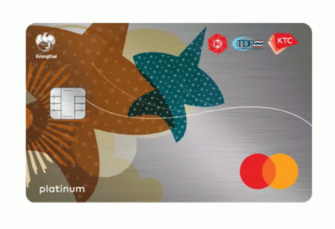บัตรเครดิต KTC - TAWEEKIT SUPERCENTER PLATINUM MASTERCARD-บัตรกรุงไทย (KTC)