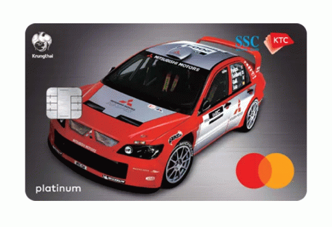 บัตรเครดิต KTC - SSC PLATINUM MASTERCARD-บัตรกรุงไทย (KTC)