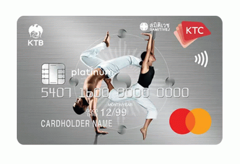 บัตรเครดิต KTC - Samitivej Hospital Titanium MasterCard-บัตรกรุงไทย (KTC)
