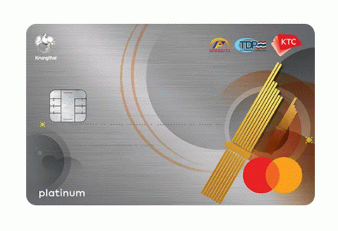บัตรเครดิต KTC - FAIRY PLAZA PLATINUM MASTERCARD-บัตรกรุงไทย (KTC)
