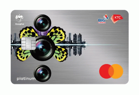 บัตรเครดิต KTC - BIG CAMERA PLATINUM MASTERCARD-บัตรกรุงไทย (KTC)