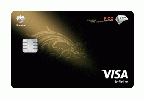 บัตรเครดิต KTC - FICO VISA INFINITE-บัตรกรุงไทย (KTC)
