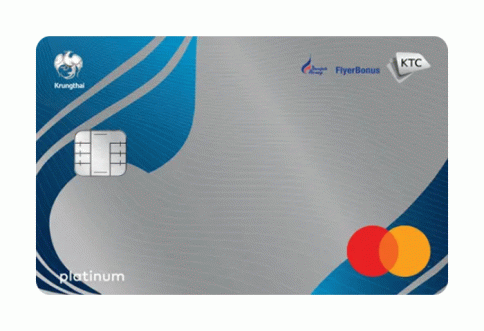 บัตรเครดิต KTC - BANGKOK AIRWAYS PLATINUM MASTERCARD-บัตรกรุงไทย (KTC)