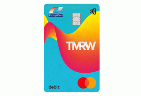 บัตรยูโอบี มาสเตอร์การ์ด เดบิต TMRW-ธนาคารยูโอบี (UOB)