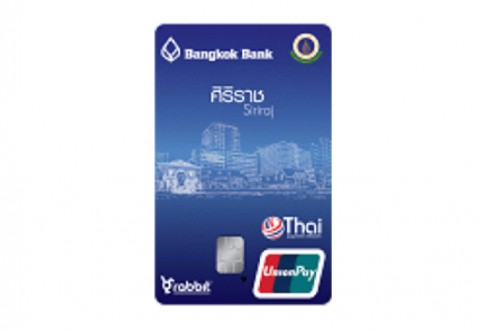 บัตรบีเฟิสต์ สมาร์ท ทีพีเอ็น แรบบิท ศิริราช (Be1st Smart TPN Rabbit Siriraj Card)-ธนาคารกรุงเทพ (BBL)