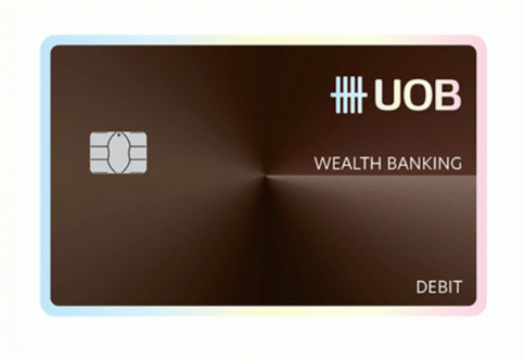 บัตรยูโอบี เวลท์ แบงก์กิ้ง เดบิต (UOB Wealth Banking Debit Card)-ธนาคารยูโอบี (UOB)