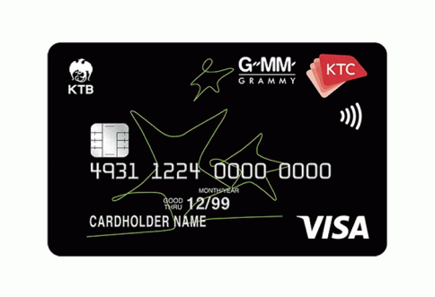 บัตรเครดิต KTC - GMM GRAMMY VISA-บัตรกรุงไทย (KTC)