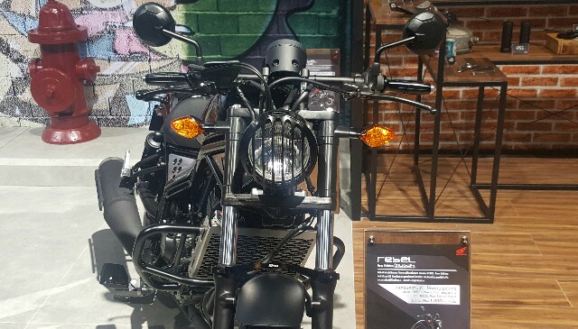 Honda Rebel 300 Raw Edition Black ฮอนด้า รีเบล ปี 2017 : ภาพที่ 8