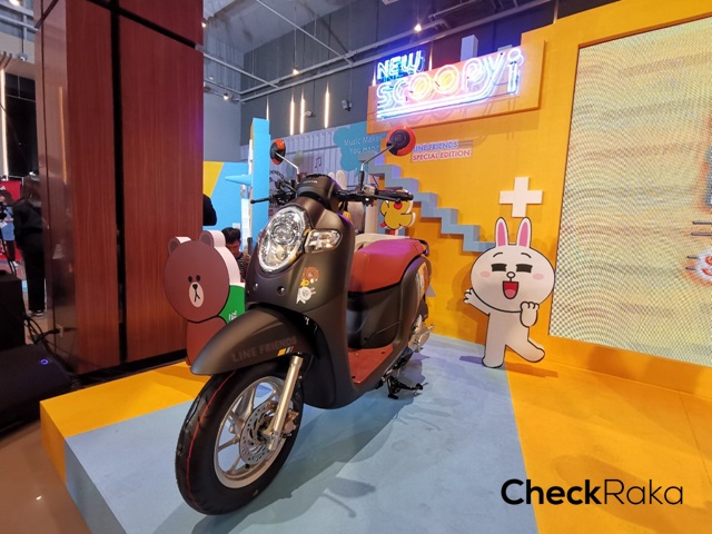 Honda Scoopy i LINE FRIENDS Special Edition ฮอนด้า สกู้ปปี้ไอ ปี 2019 : ภาพที่ 9