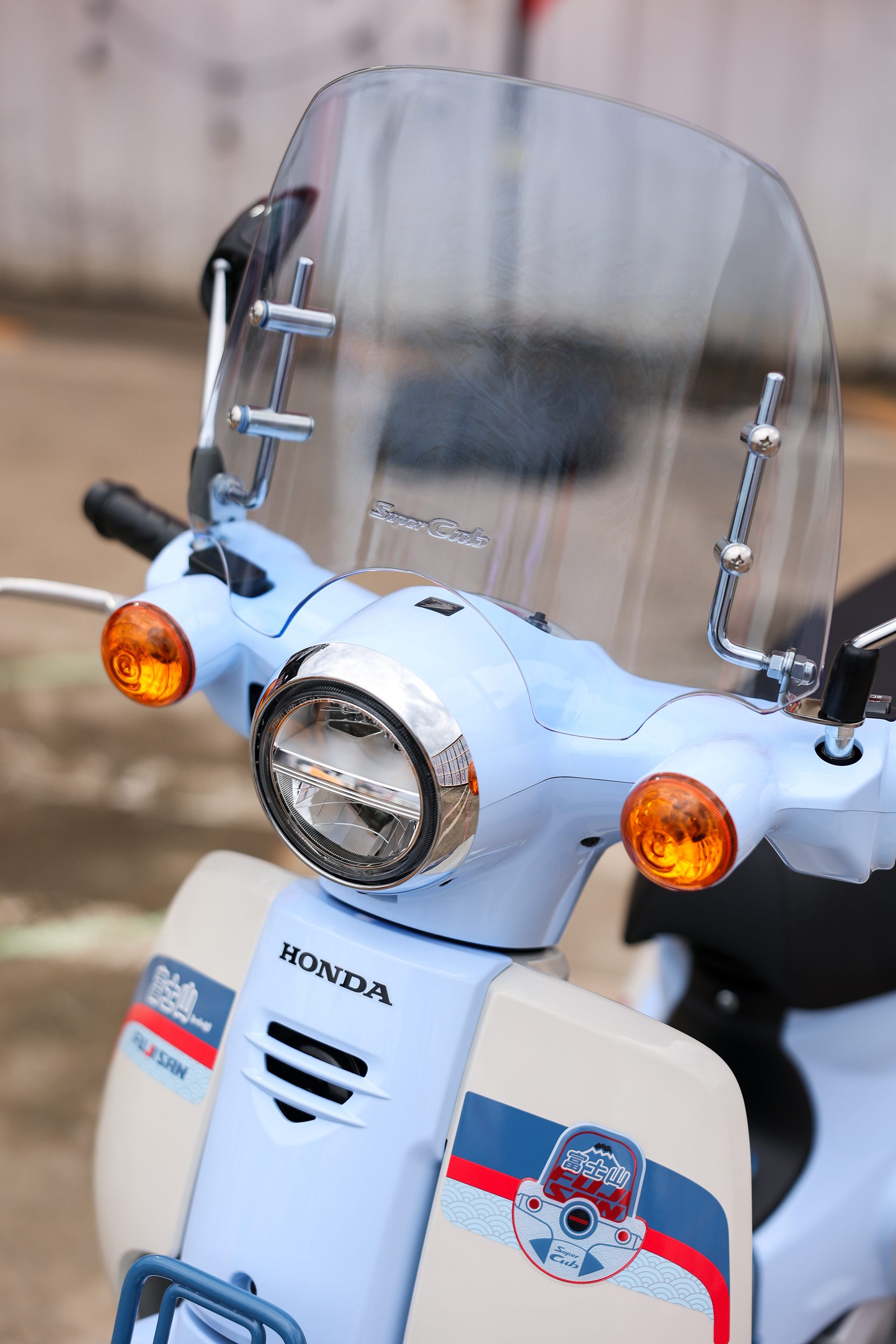 Honda Super Cub FUJISAN Limited Edition ฮอนด้า ซูเปอร์คับ ปี 2025 : ภาพที่ 5