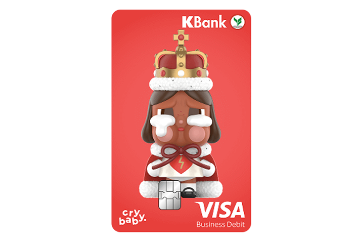 บัตรเดบิต CRYBABY กสิกรไทย-ธนาคารกสิกรไทย (KBANK) : ภาพที่ 4