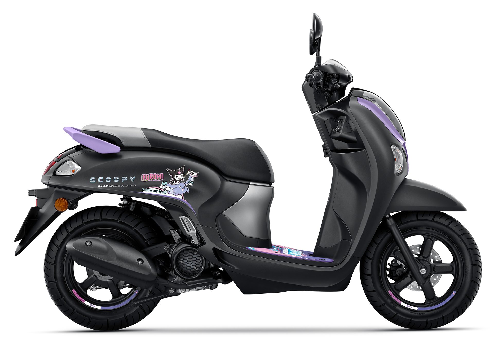 Honda Scoopy Kuromi Limited Edition ฮอนด้า ปี 2025 : ภาพที่ 3