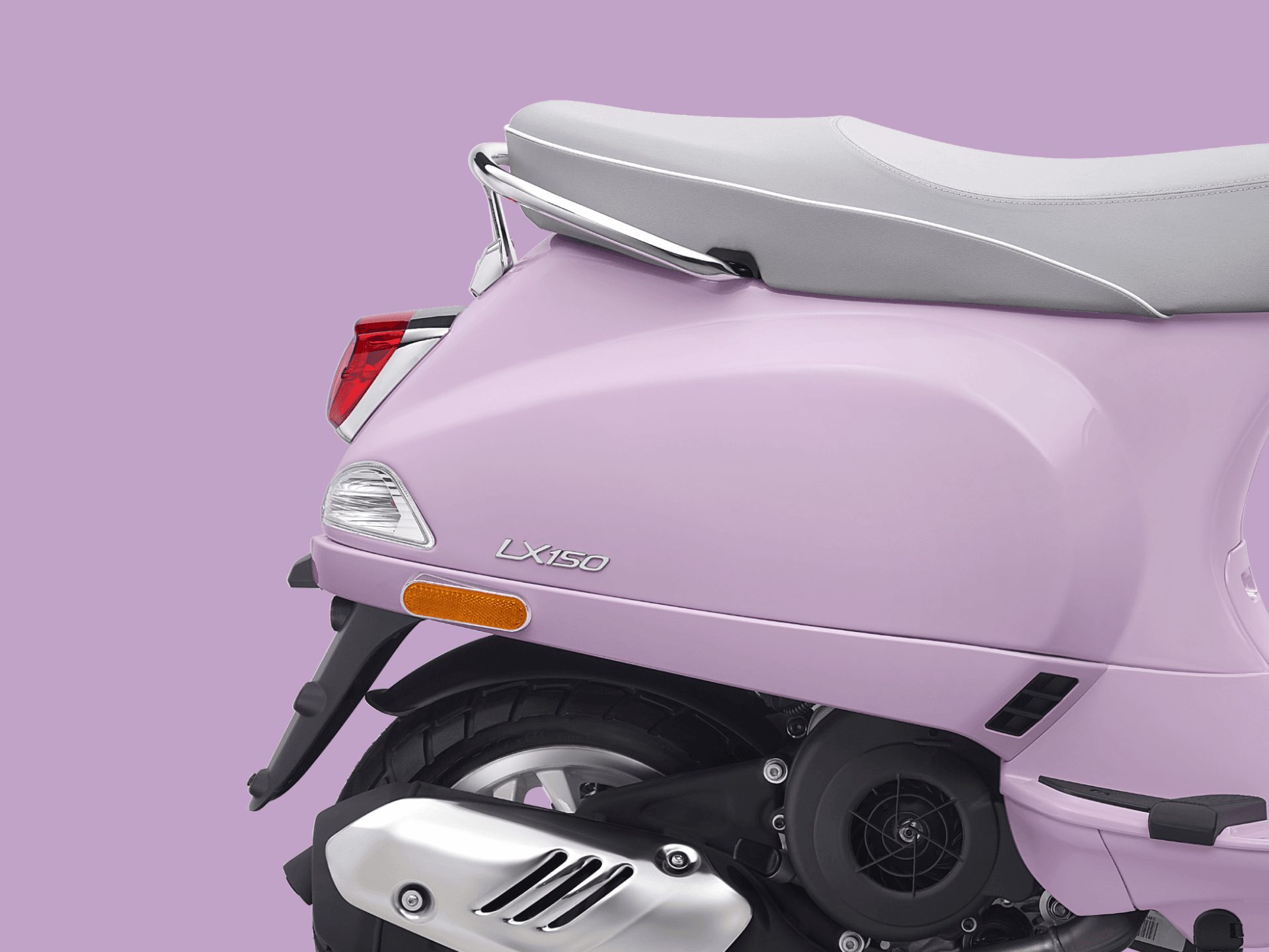 Vespa LX 150 I-GET ABS White Edition เวสป้า ปี 2025 : ภาพที่ 4