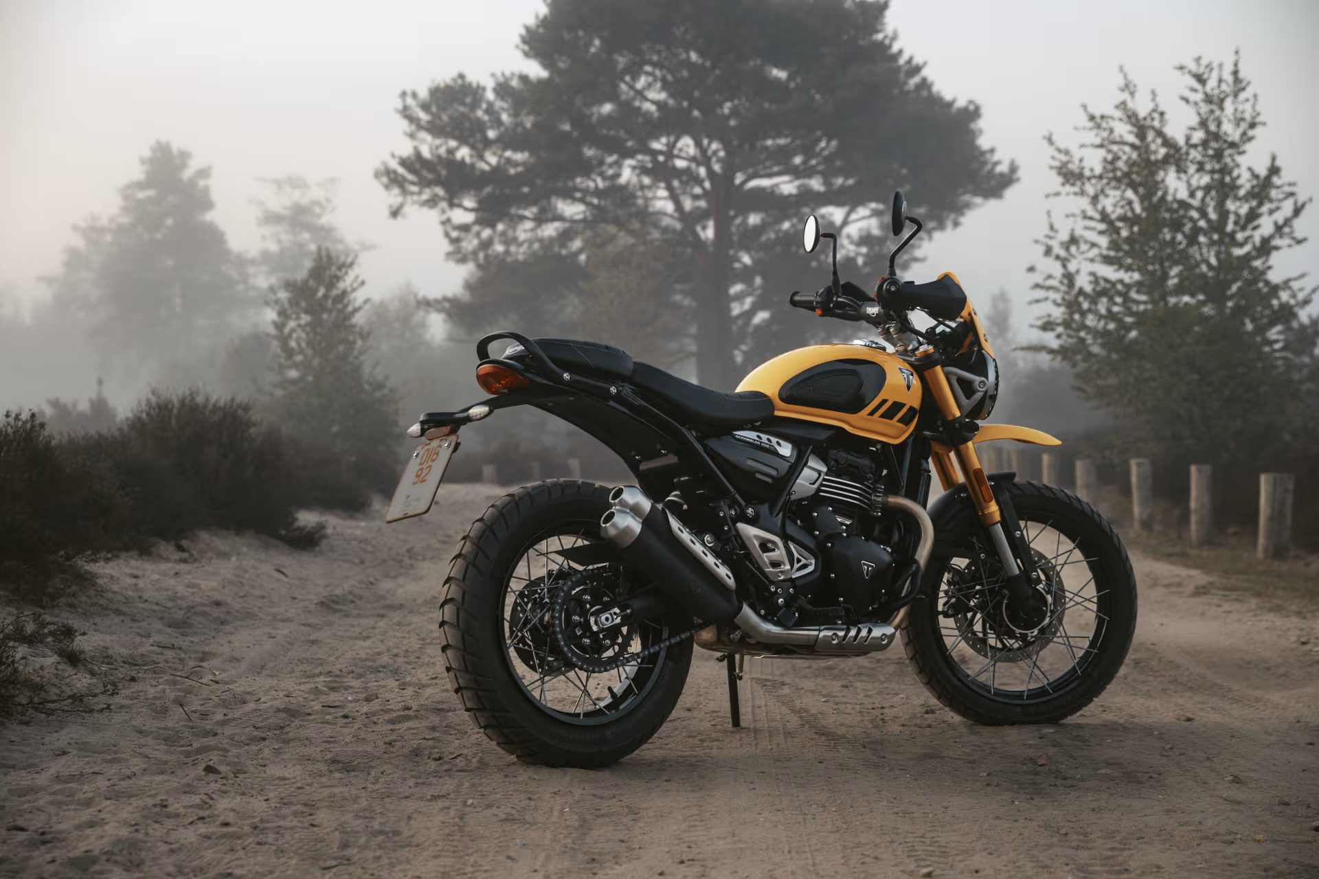 Triumph Scrambler 400 XC ไทรอัมพ์ สกรีมเบลอร์ ปี 2025 : ภาพที่ 9