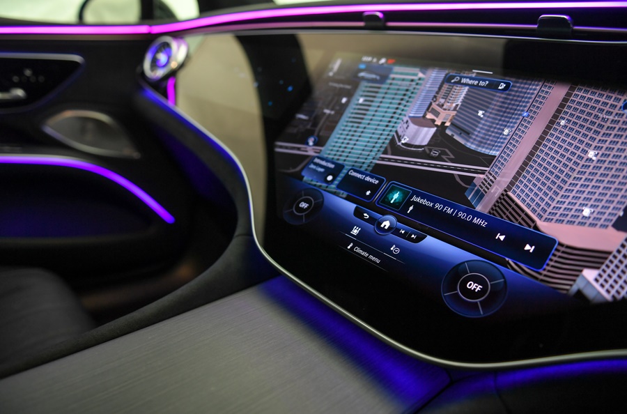 Mercedes-benz EQ EQS 450+ AMG Dynamic เมอร์เซเดส-เบนซ์ ปี 2024 : ภาพที่ 8