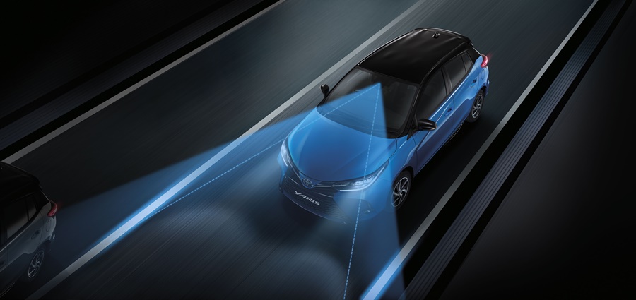 Toyota Yaris Sport Premium with Black Roof โตโยต้า ยาริส ปี 2020 : ภาพที่ 14