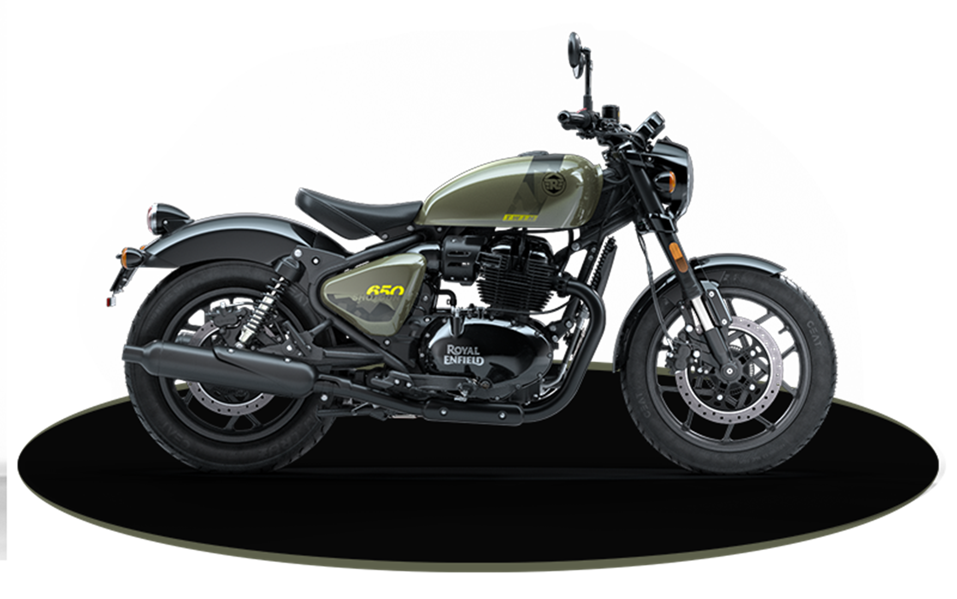 Royal Enfield Shotgun 650 Green Drill โรยัล เอ็นฟีลด์ ปี 2024 : ภาพที่ 2