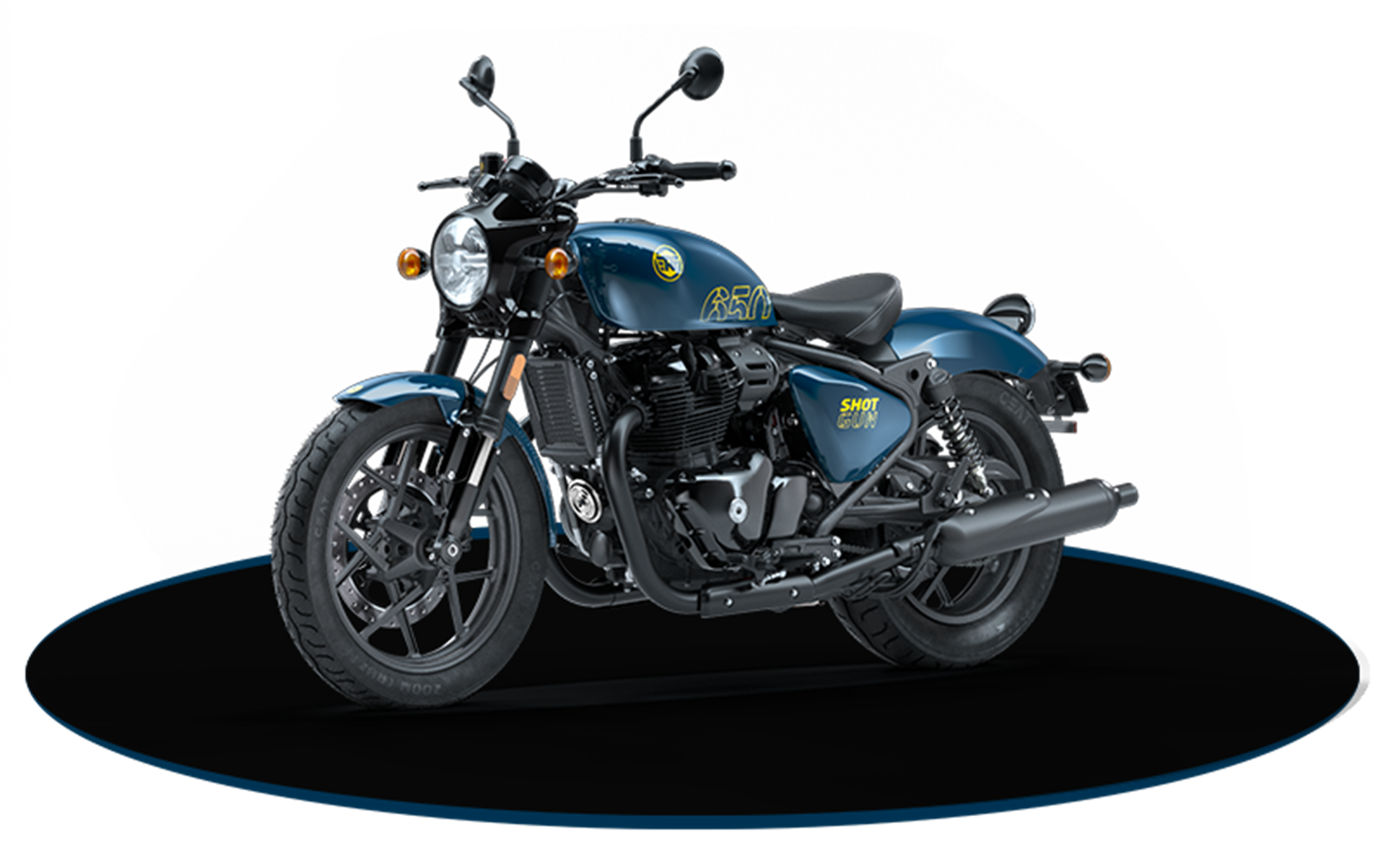 Royal Enfield Shotgun 650 Plasma Blue โรยัล เอ็นฟีลด์ ปี 2024 : ภาพที่ 1
