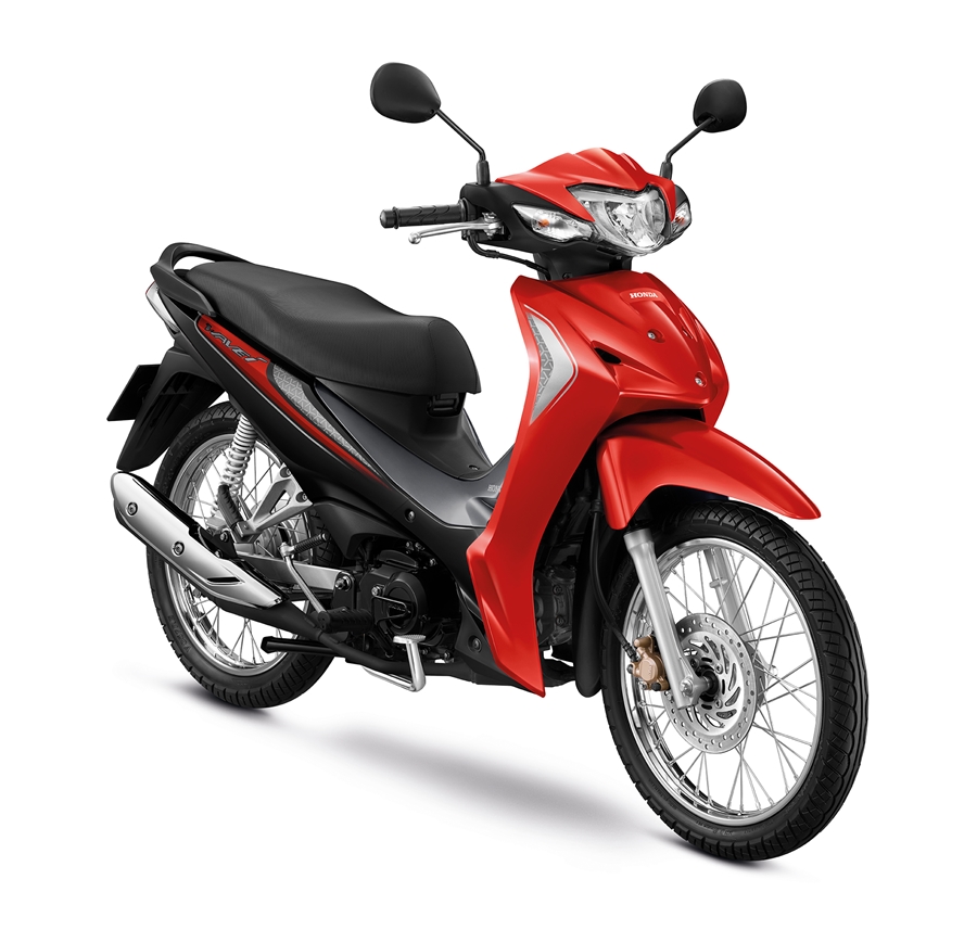 Honda Wave 110i รุ่นสตาร์ทมือ ดิสก์เบรกหน้า ล้อซี่ลวด ฮอนด้า เวฟ ปี 2022 : ภาพที่ 2