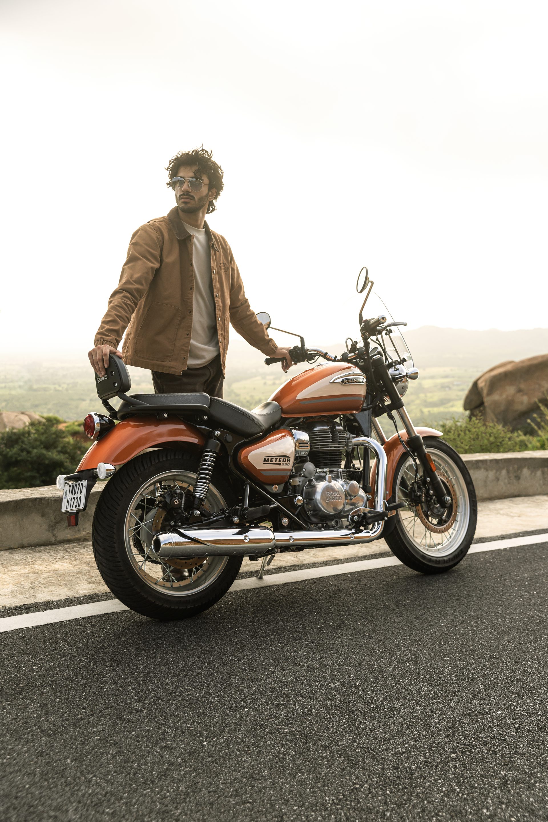 Royal Enfield Meteor 350 Sundowner Orange โรยัล เอ็นฟีลด์ ปี 2026 : ภาพที่ 12