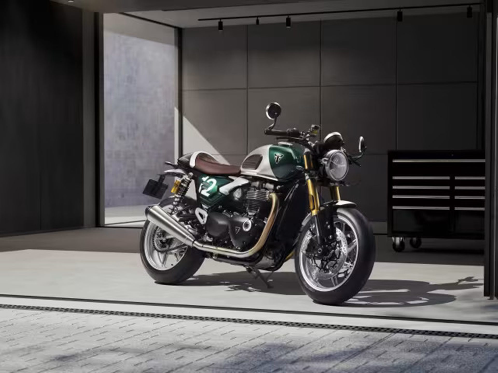 Triumph Speed Twin 1200 Cafe Racer Edition ไทรอัมพ์ สปีด ปี 2026 : ภาพที่ 1