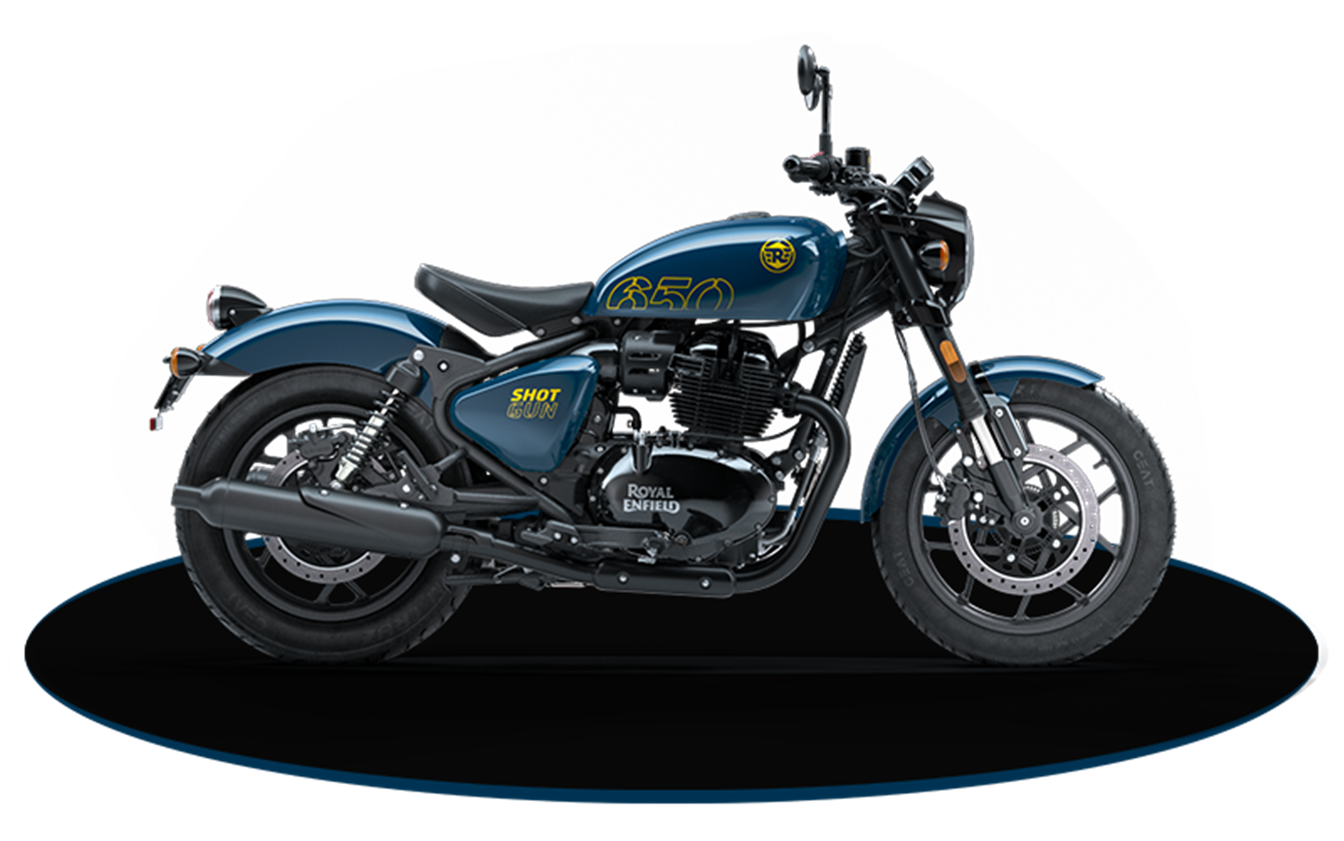 Royal Enfield Shotgun 650 Plasma Blue โรยัล เอ็นฟีลด์ ปี 2024 : ภาพที่ 2