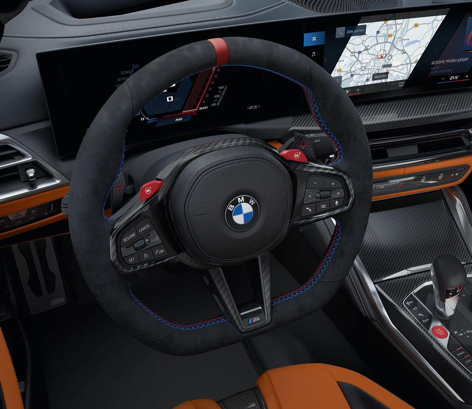 BMW M4 Competition M xDrive Coupe Ceramic Brake บีเอ็มดับเบิลยู เอ็ม 4 ปี 2025 : ภาพที่ 9
