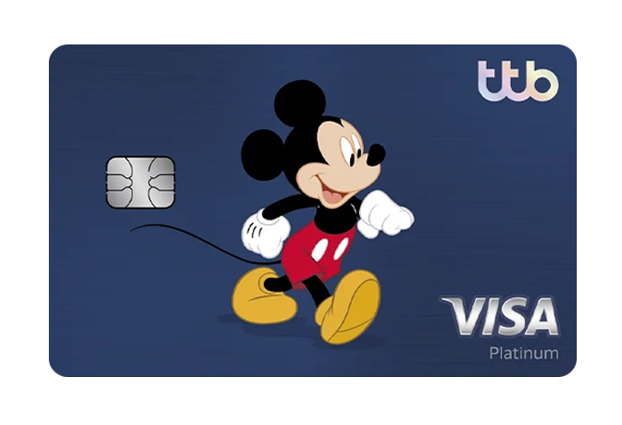 บัตรเครดิต ทีทีบี ดิสนีย์ (ttb Disney Credit Card)-ธนาคารทหารไทยธนชาต (TTB) : ภาพที่ 1
