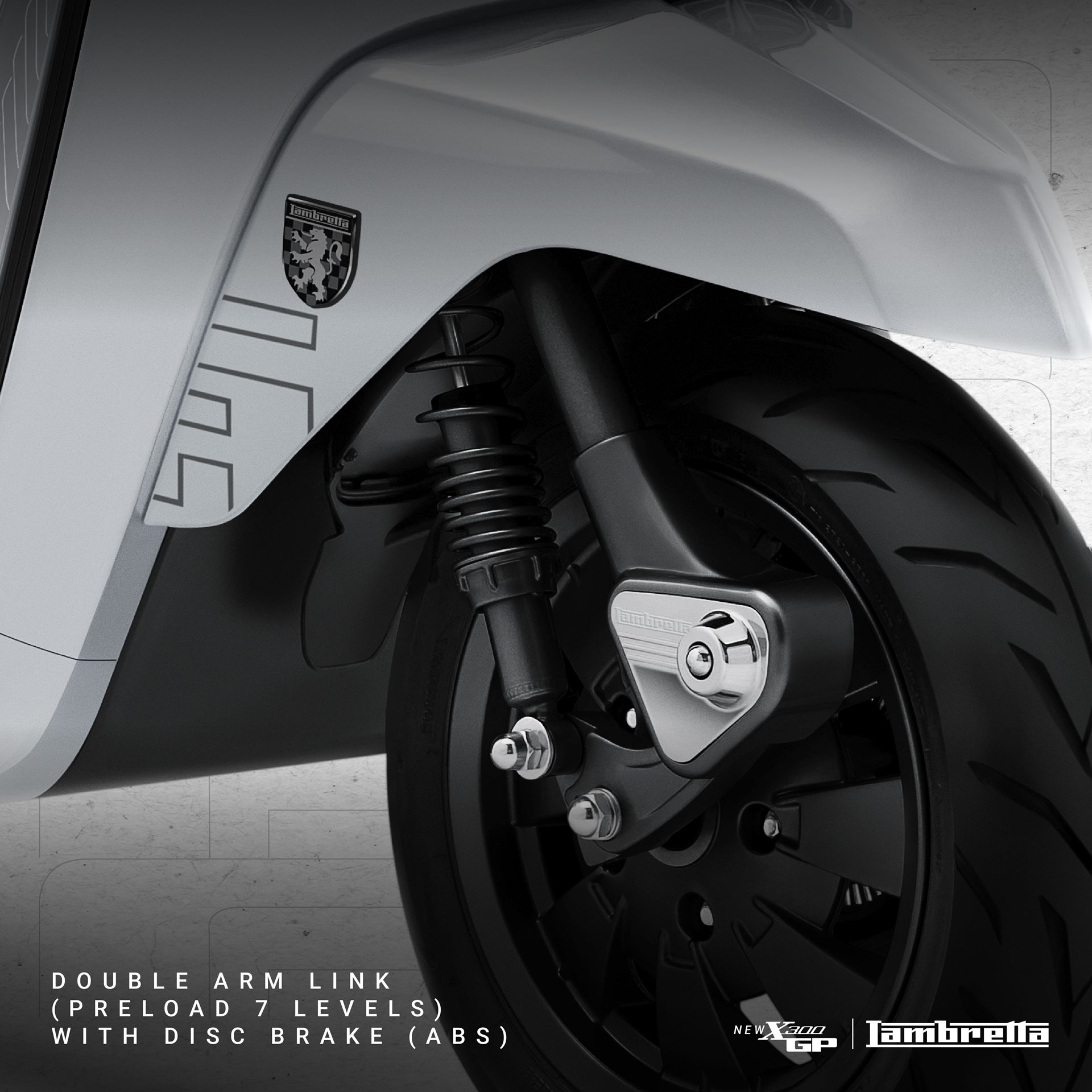 Lambretta X300 GP แลมเบรตต้า ปี 2024 : ภาพที่ 4