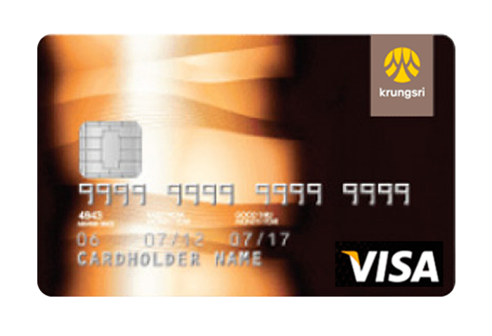 บัตรเครดิต กรุงศรี วีซ่า/ มาสเตอร์การ์ด (Krungsri Visa/ MasterCard Credit Card)-บัตรกรุงศรีอยุธยา (Krungsri) : ภาพที่ 2