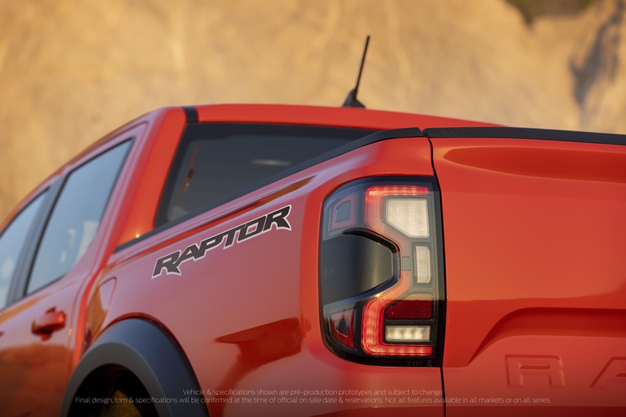 Ford Ranger Double Cab 3.0L V6 EcoBoost Raptor 4X4 10AT ฟอร์ด เรนเจอร์ ปี 2022 : ภาพที่ 5