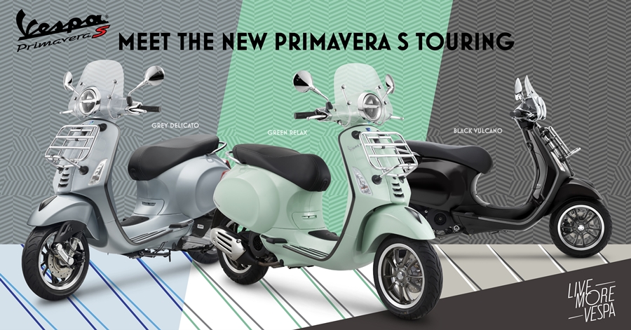 Vespa Primavera S 150 i-Get ABS Touring เวสป้า พรีม่าเวร่า ปี 2021 : ภาพที่ 1