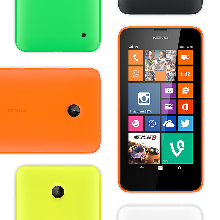 Nokia Lumia 630 โนเกีย ลูเมีย 630 : ภาพที่ 4