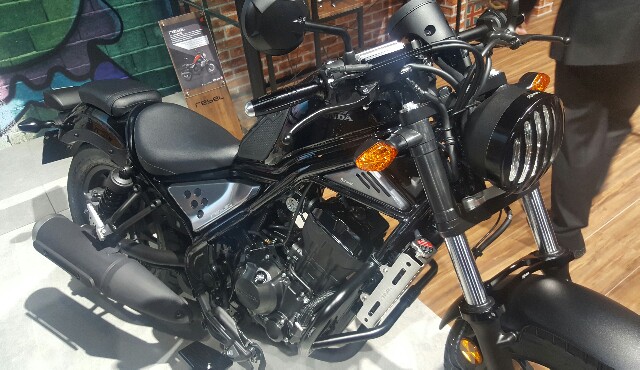 Honda Rebel 300 Raw Edition Black ฮอนด้า รีเบล ปี 2017 : ภาพที่ 9