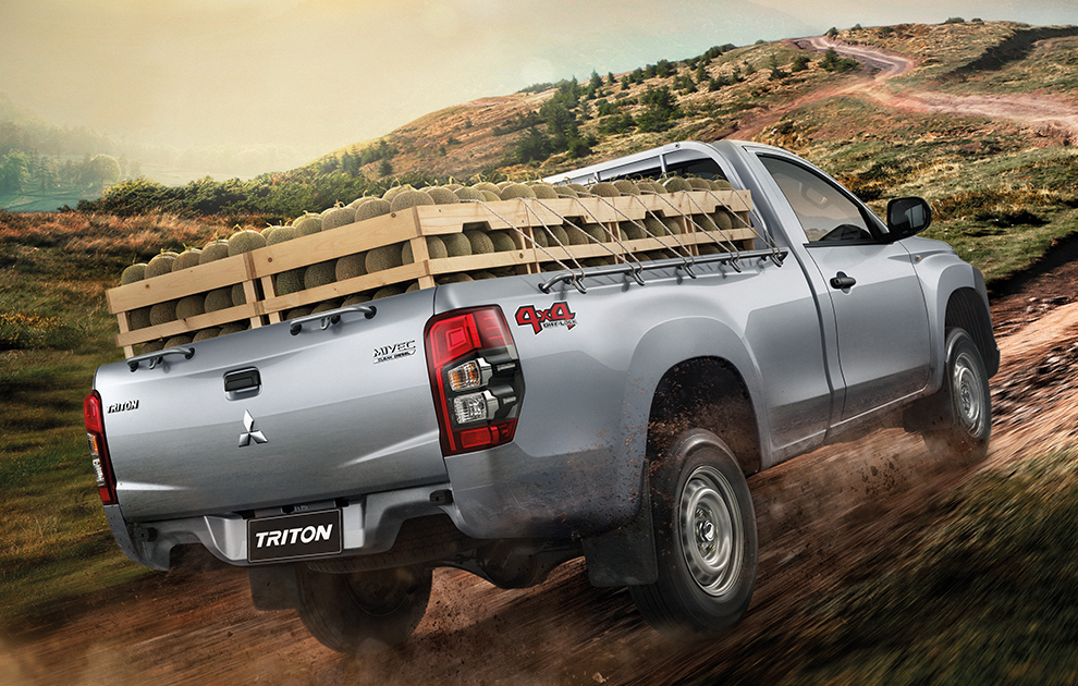 Mitsubishi Triton Single Cab 2.4 GL 4WD 6MT MY2019 มิตซูบิชิ ไทรทัน ปี 2018 : ภาพที่ 9