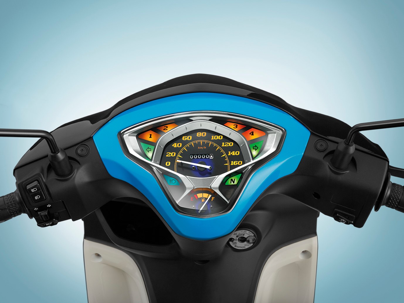 Yamaha FINN ล้อซี่ลวด สตาร์ทมือ ยามาฮ่า ฟิน ปี 2021 : ภาพที่ 3