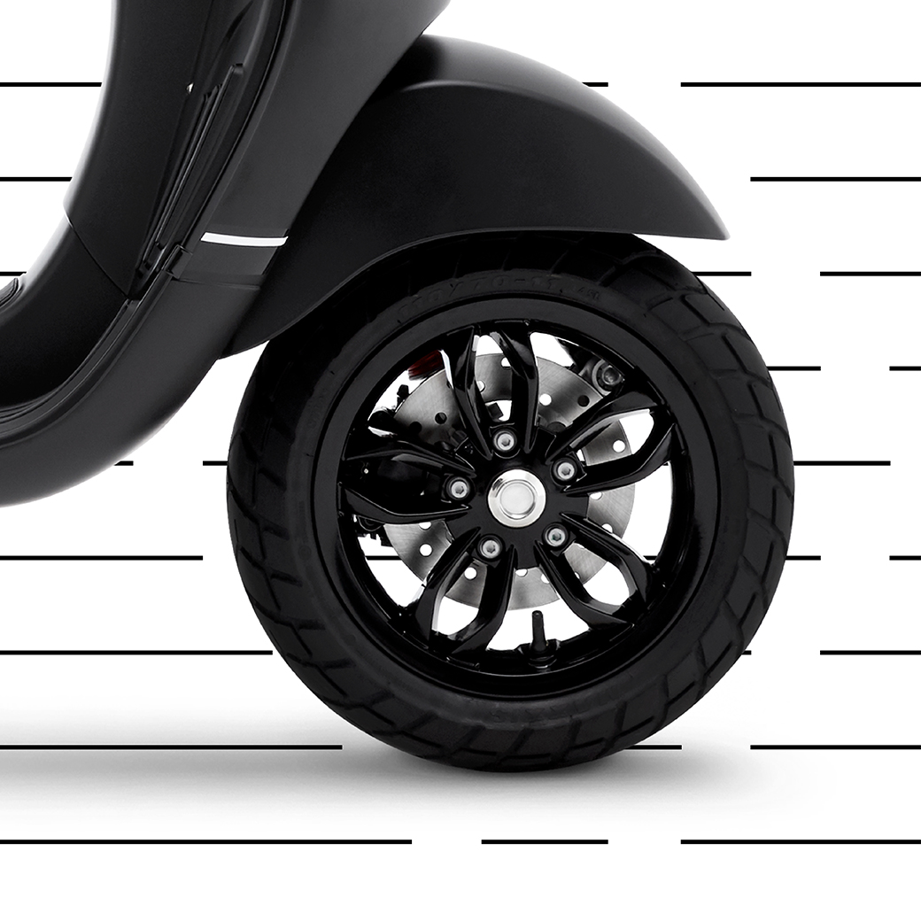 Vespa S 125 i-Get Monochrome Special Edition เวสป้า ปี 2020 : ภาพที่ 5