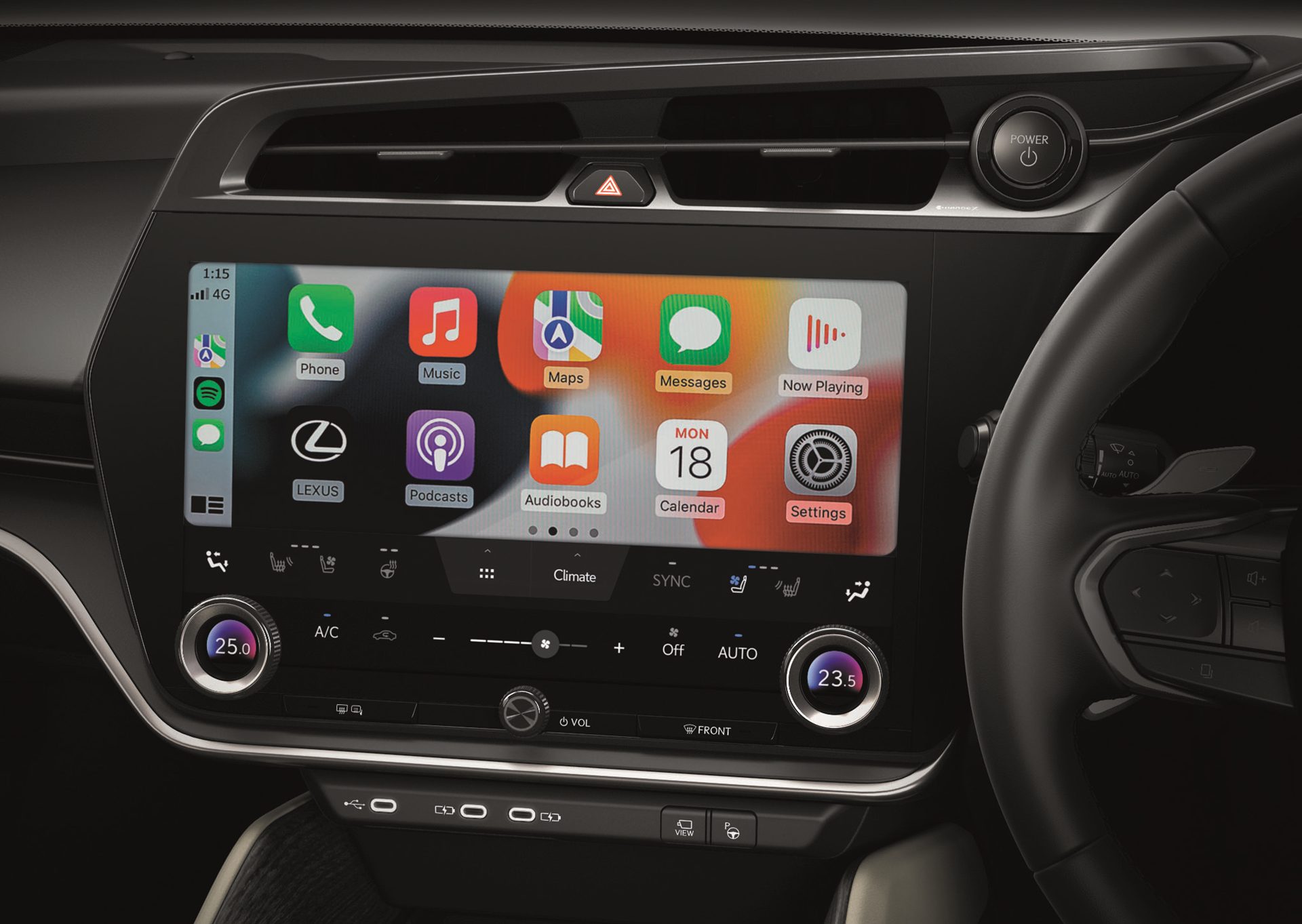 Lexus RZ 500e Premium AWD Steer-by-wire เลกซัส ปี 2025 : ภาพที่ 4