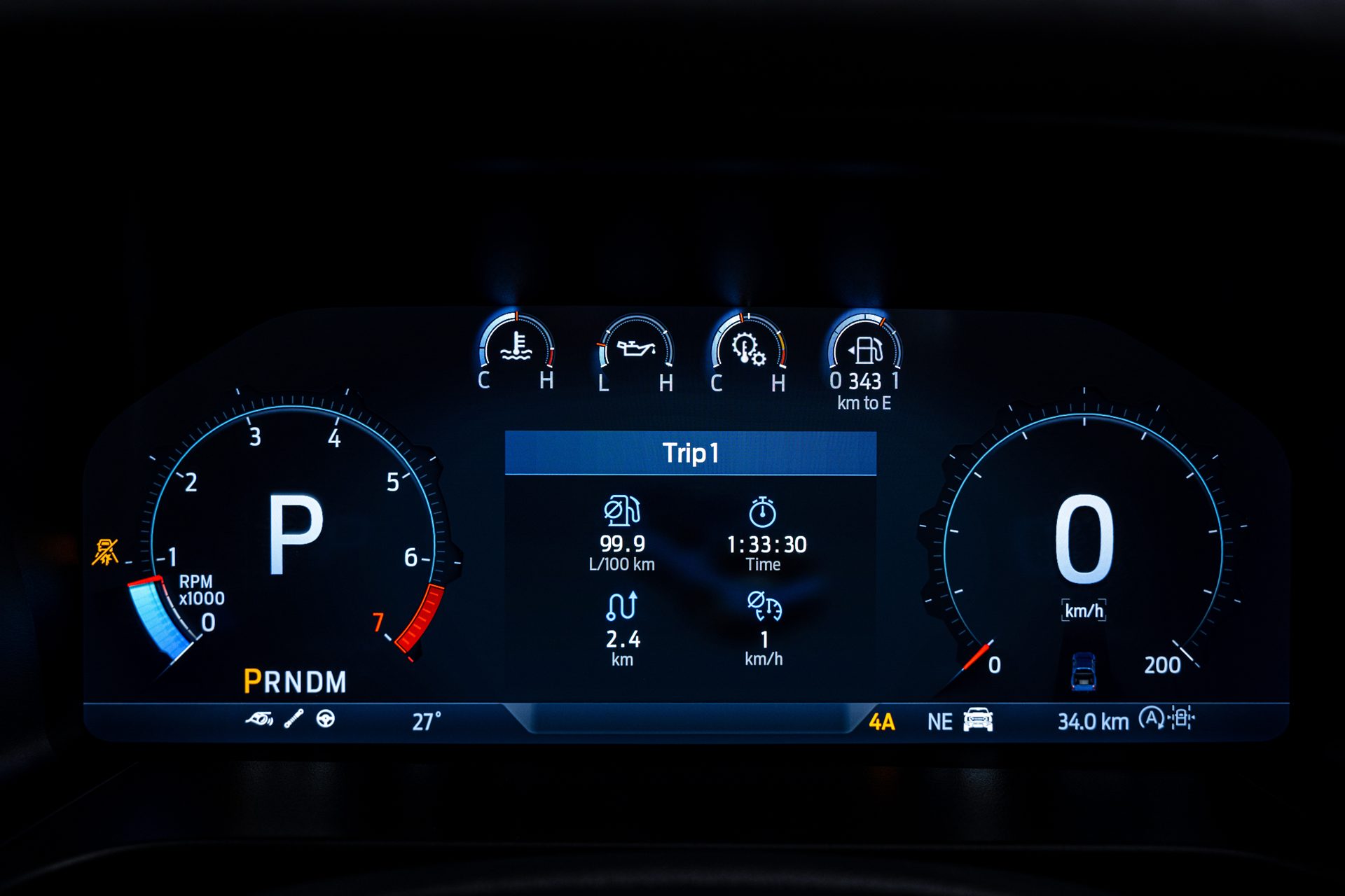 Ford Ranger Double Cab Extra Pack 3.0L V6 EcoBoost Raptor 4X4 10AT ฟอร์ด เรนเจอร์ ปี 2025 : ภาพที่ 9