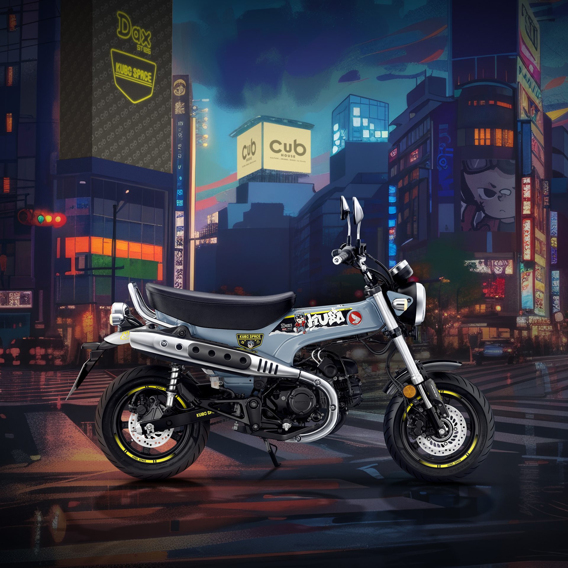 Honda DAX 125 KUBO Limited Edition ฮอนด้า ปี 2024 : ภาพที่ 6