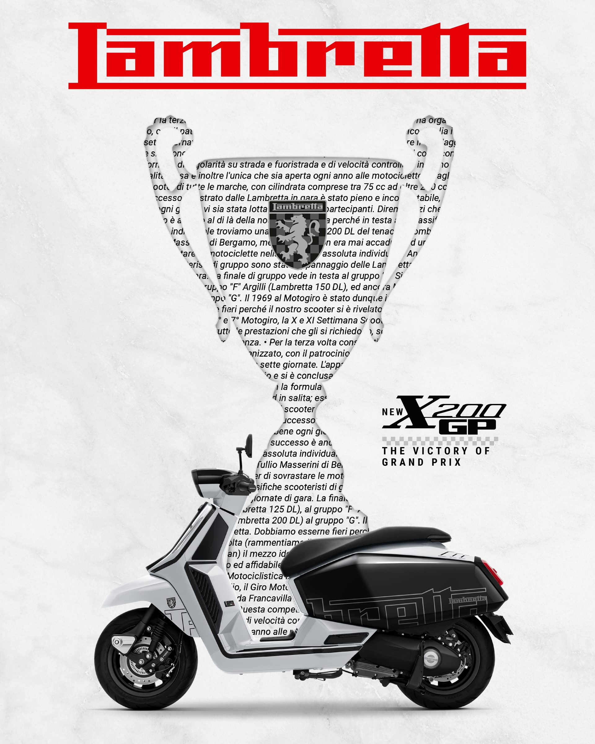 Lambretta X 200 GP แลมเบรตต้า ปี 2024 : ภาพที่ 1