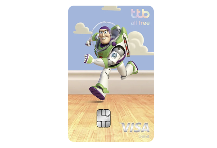 บัตรเดบิต ทีทีบี ออลล์ฟรี ดิสนีย์ (ttb all free Disney Debit Cards)-ธนาคารทหารไทยธนชาต (TTB) : ภาพที่ 5