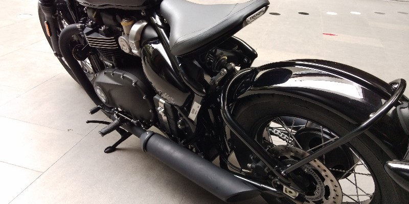 Triumph Bonneville Bobber Black ไทรอัมพ์ บอนเนวิลล์ ปี 2018 : ภาพที่ 7