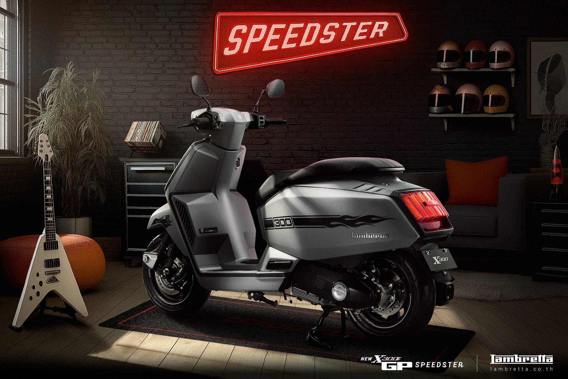 Lambretta X300 GP แลมเบรตต้า ปี 2026 : ภาพที่ 9