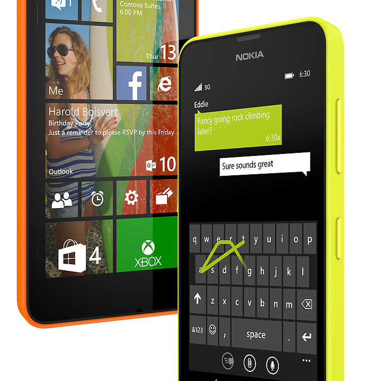 Nokia Lumia 630 โนเกีย ลูเมีย 630 : ภาพที่ 1