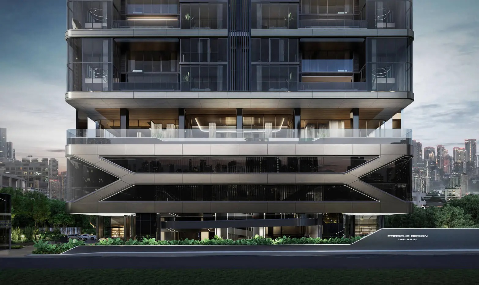 ปอร์เช่ ดีไซน์ ทาวเวอร์ แบงคอก (Porsche Design Tower Bangkok) : ภาพที่ 3